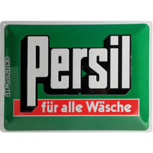 Alternative view of Persil Weisse Dame - Metalskilt
