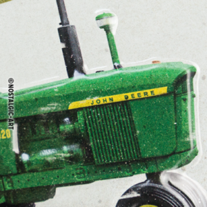 Alternative view of John Deere Model Chart - Metalskilt