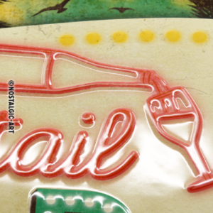 Alternative view of Cocktail Bar - Metalskilt