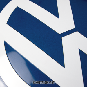 Alternative view of Rundt VW Logo skilt - Metalskilt