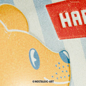 Alternative view of Haribo Vintage Gold Bären - Metalskilt