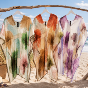 Sommerponcho/kaftan - Janne K