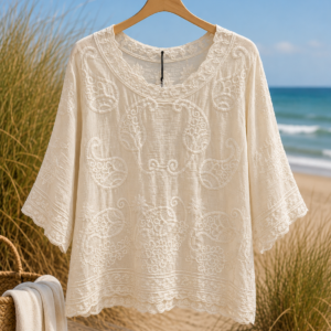 Blondebluse Kimme/Creme - Janne K