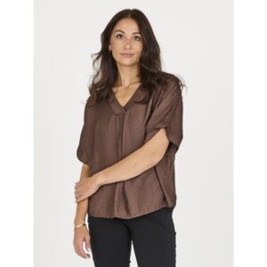 Cinda Blouse/ Brun - Nü