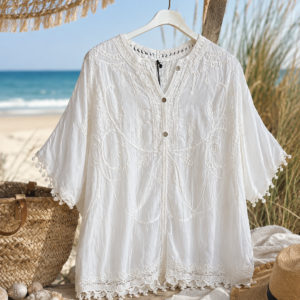 Blondebluse Belinda/creme - Janne K