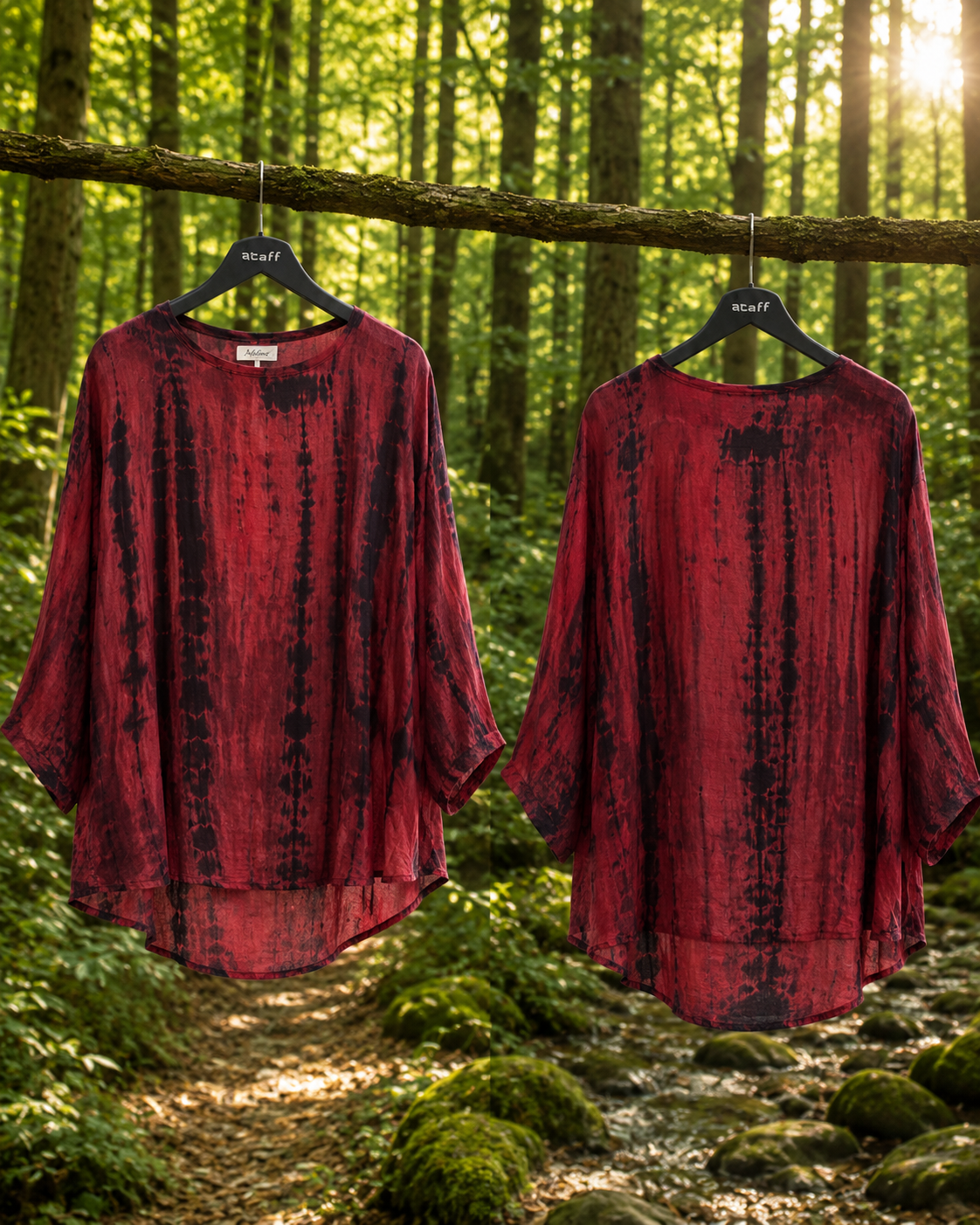 Recycled Silke bluse - Stajl - Billede 8