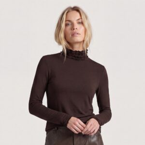Adele Tee/ Dark Brown - Nü
