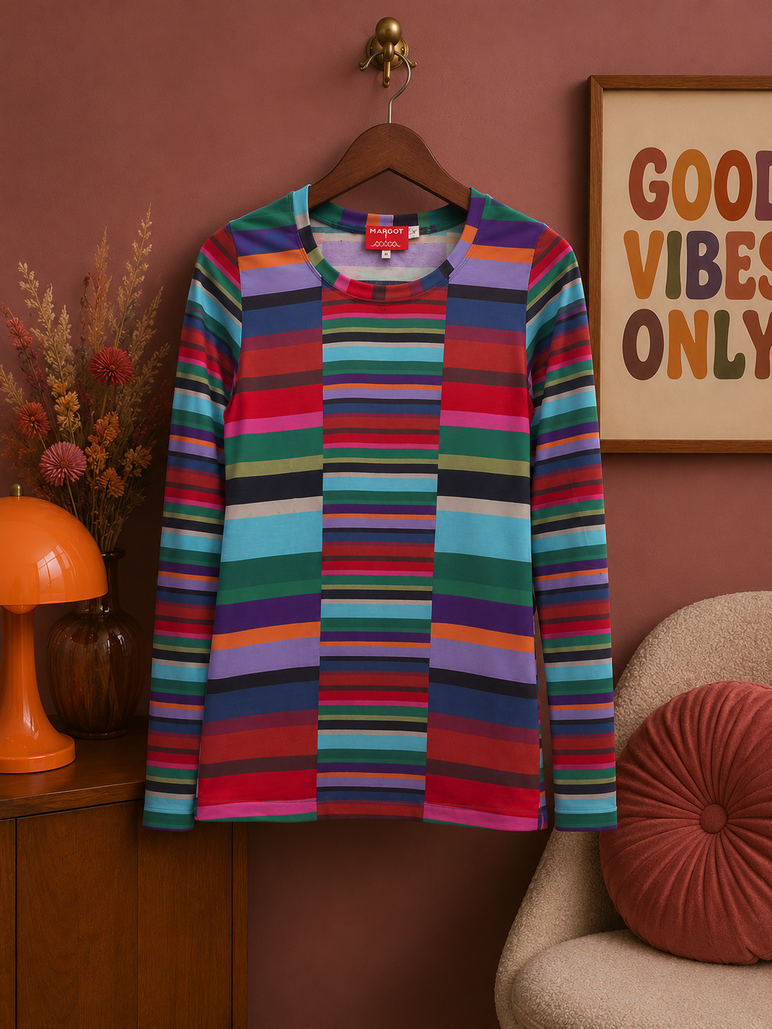 Miss Stripe-A-Delic Shirt - Margot - Billede 2