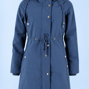 Alternative view of Danenora Winter Parka/ Dark Grey Blue - Danefæ