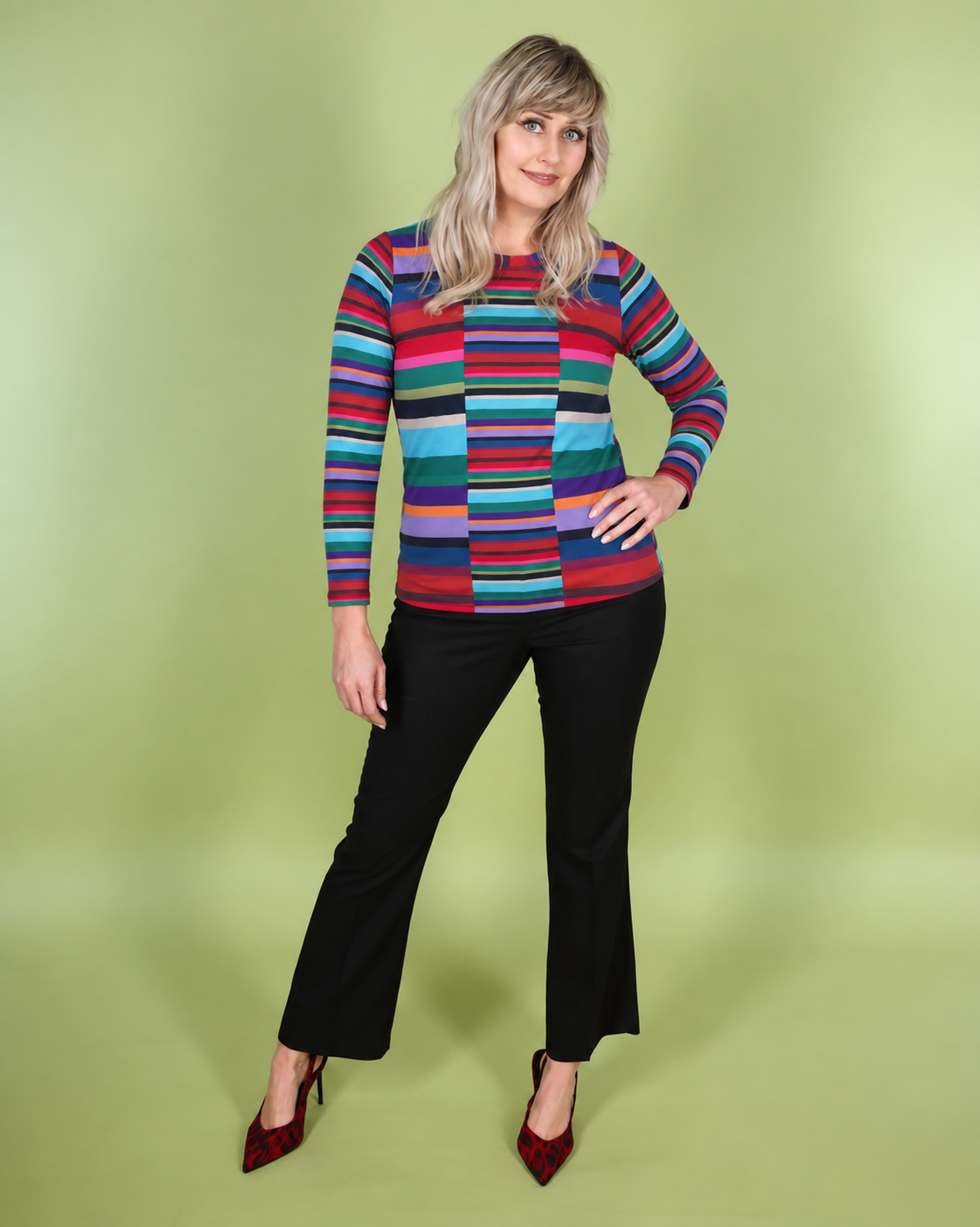 Rhinestone Pant - Margot