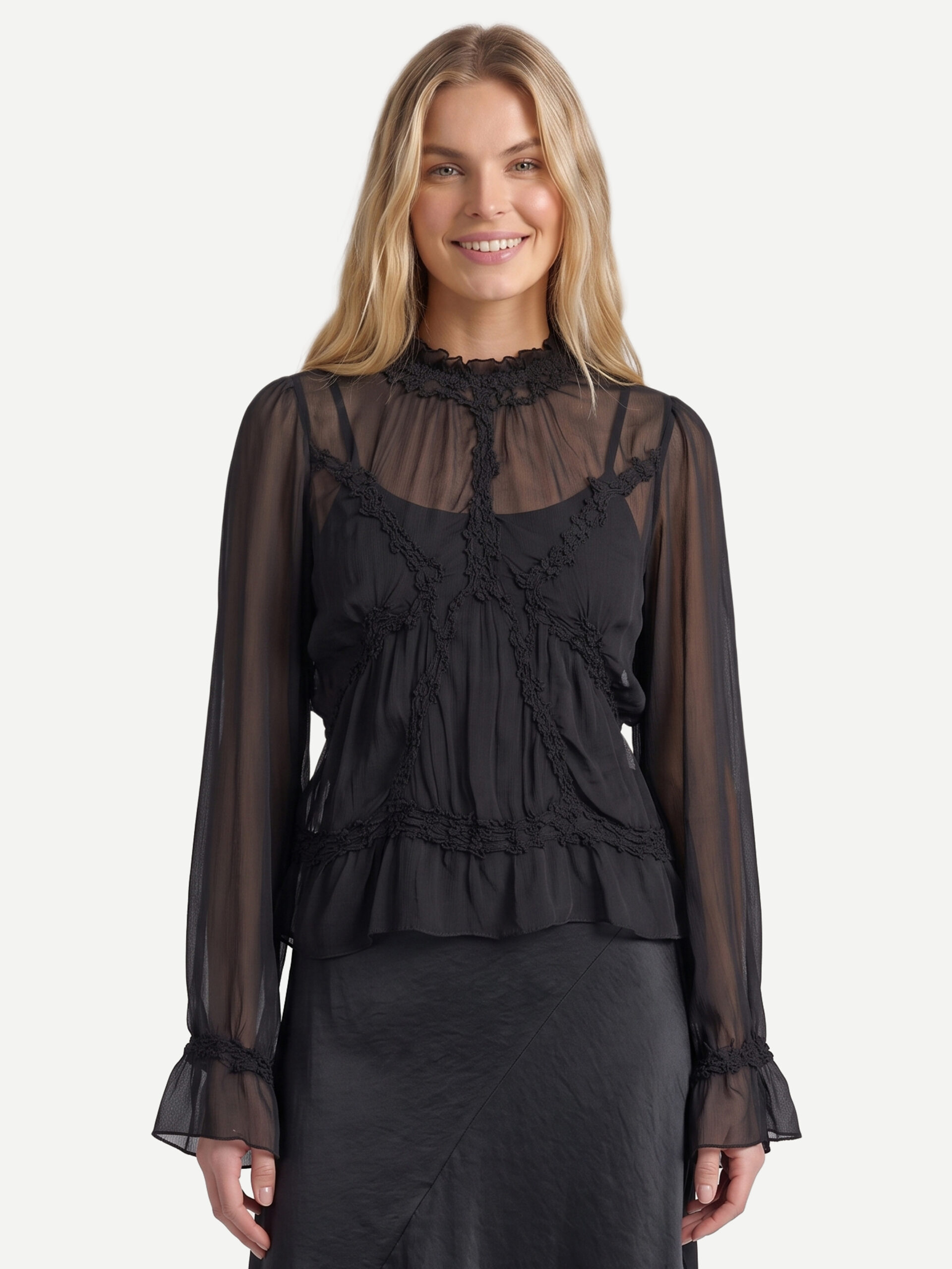 Feline Blouse - Nü - Billede 5